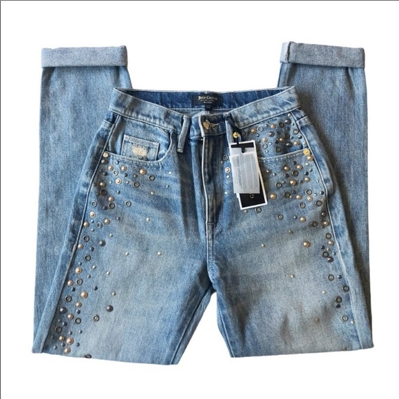 Juicy Couture Denim - Juicy Couture Black Label Distressed Jeans Sz 25 Host Pick 5/23! MSRP: $150